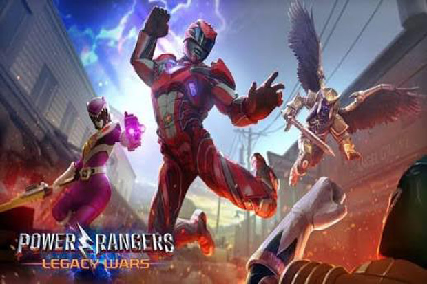 Game Power Ranger Meluncur...
