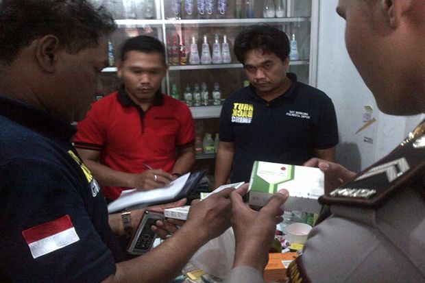 Polisi Sita Ribuan Butir...