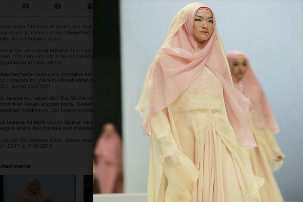 20 Jilbab Syari ala...