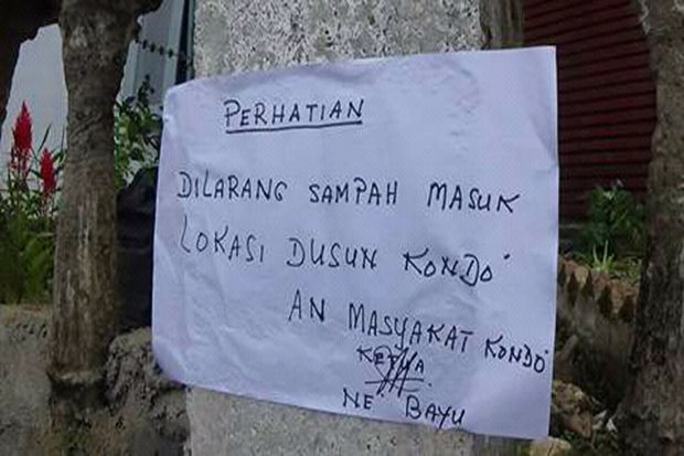 Warga Dusun Kondo Tolak...