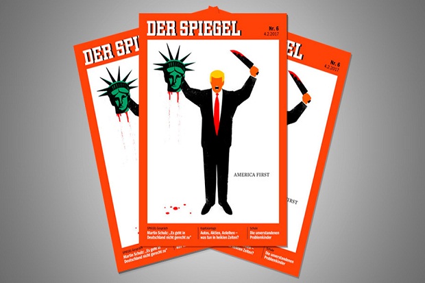 Majalah Jerman Pajang...