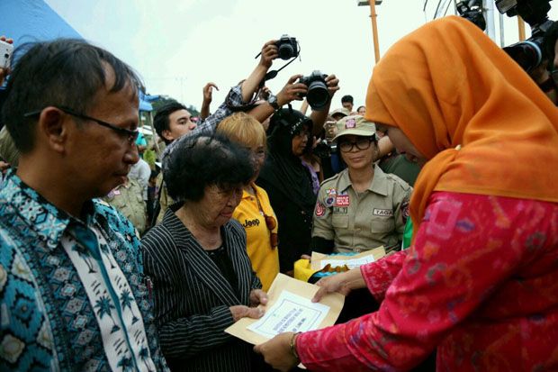 Korban Banjir Antusias...