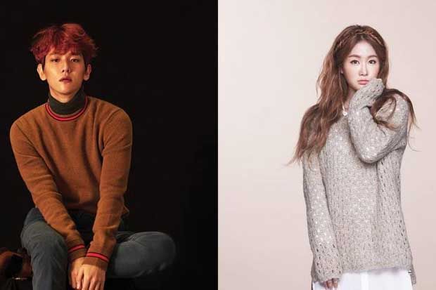 Baekhyun EXO Rayakan...