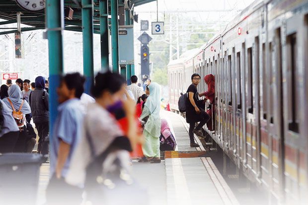 Jalur KRL Parung Panjang-Citayam...