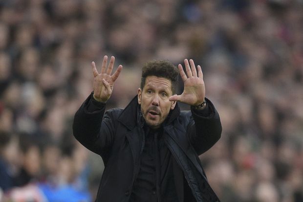 Sambangi Camp Nou, Simeone...