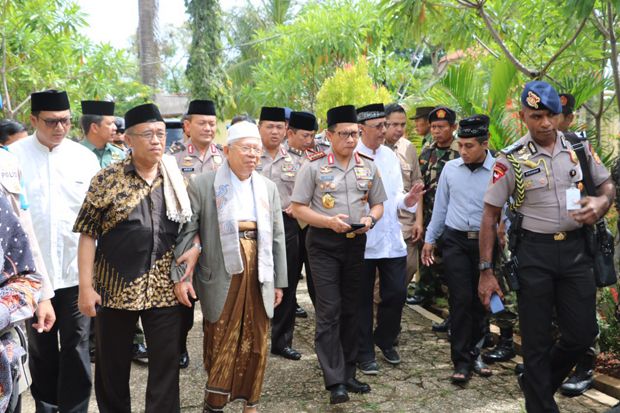 Hadiri Acara Ulama Banten,...