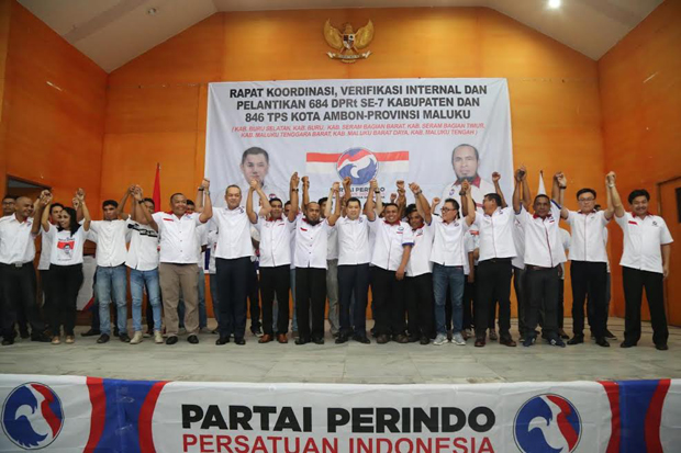 Perindo Lantik Pengurus...