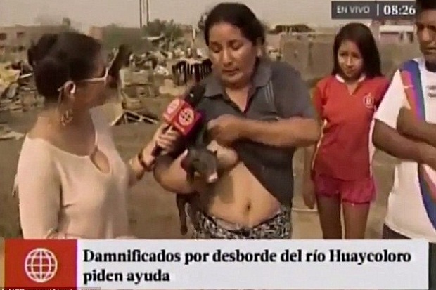 Wanita Peru Tiba-tiba...