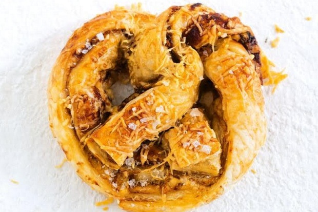 Cheesy Pretzel Pastry,...