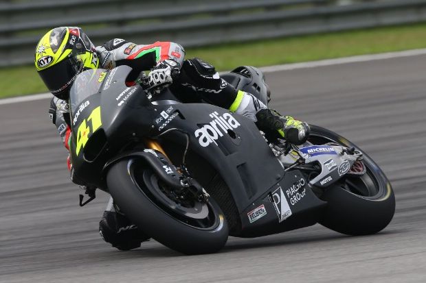 Tim Balap Aprilia Jajal...