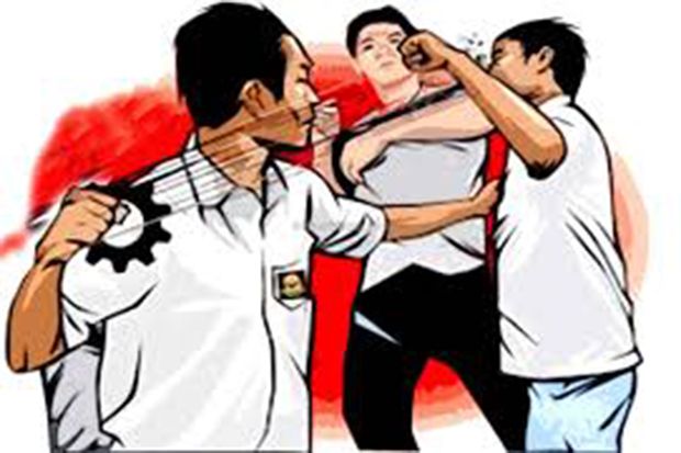 Tawuran Pelajar di Pasar...