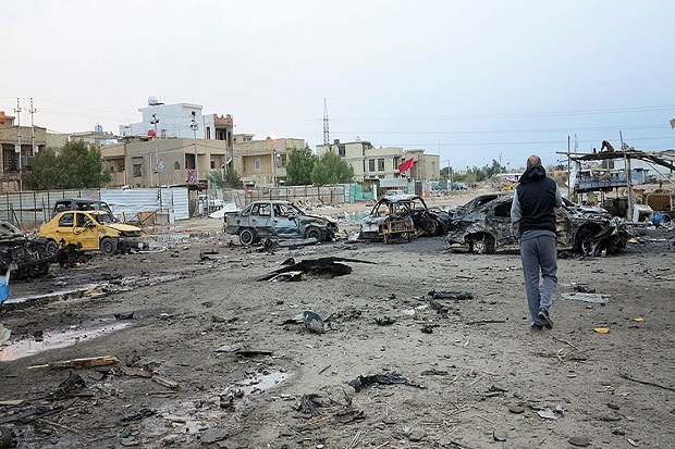 Dendam, Irak Bombardir...