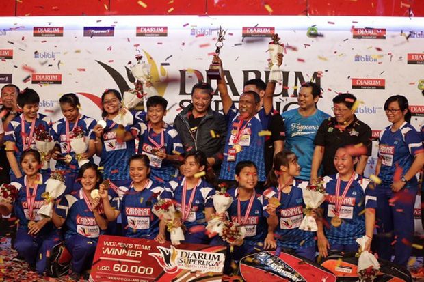 Juara Superliga, Tim...