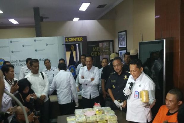 BNN dan Bea Cukai Gagalkan...