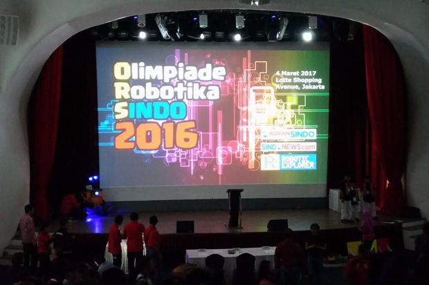 Peserta Olimpiade Robotika...