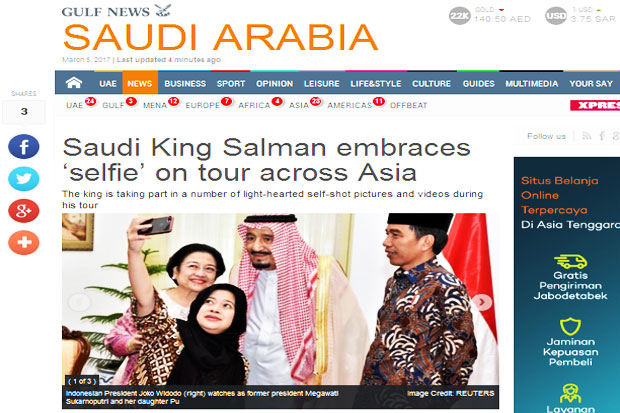 King Salman Selfie Became...
