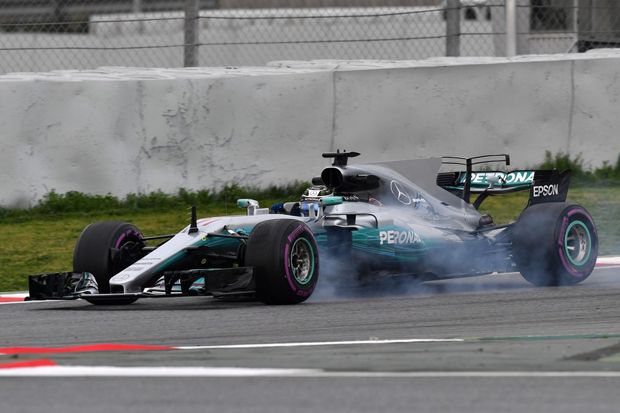 Bottas Tercepat di Sesi...