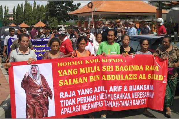 Demo di Kantor BPN Gianyar,...