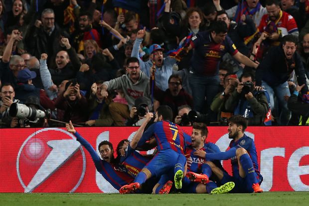 Liga Champions: Barcelona...