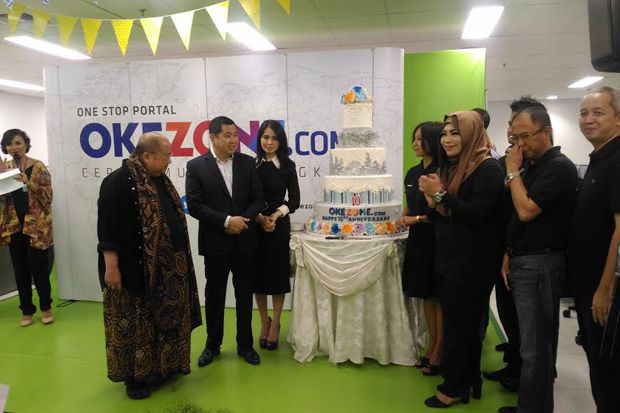 HUT ke-10 Okezone, HT:...