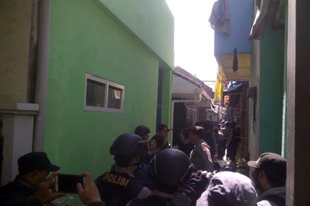 Rumah Terduga Jaringan...