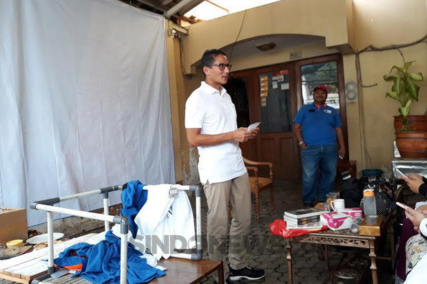 Sandiaga Berbagi Tips...