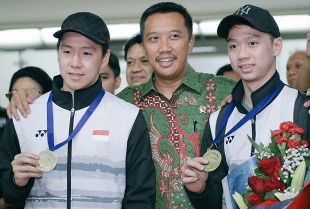 Menpora Kagum, Kevin/Marcus...