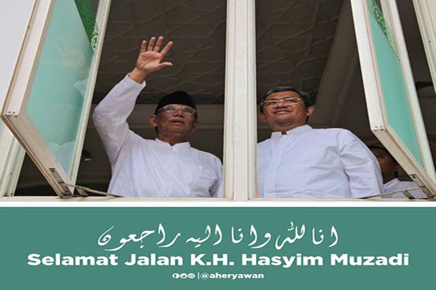 Aher: KH Hasyim Muzadi...
