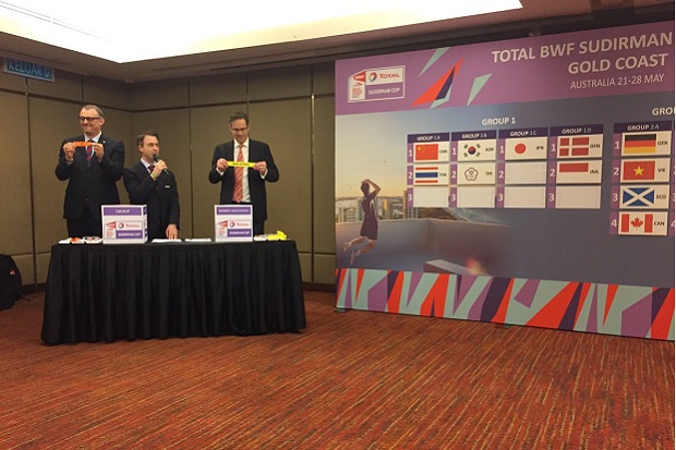 Drawing Piala Sudirman...