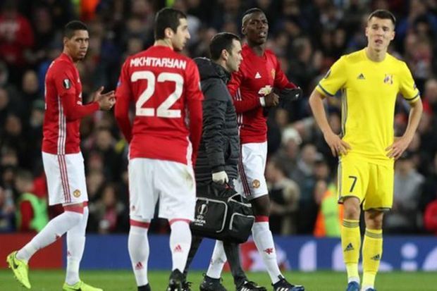 Pogba Absen Lawan Middlesbrough