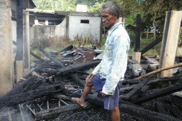 Kebakaran di Toraja...