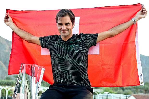 Roger Federer Juara...