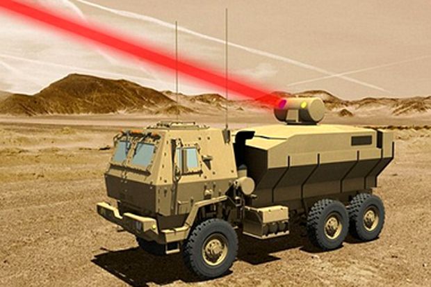 Senjata Laser Pertama...