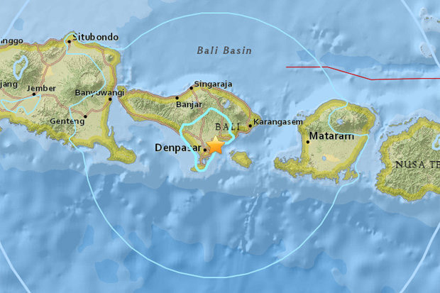 Bali Digoyang Gempa,...