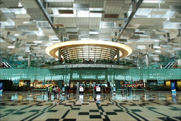 Bandara Changi Singapura...