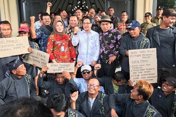 Ratusan Petani Tembakau...
