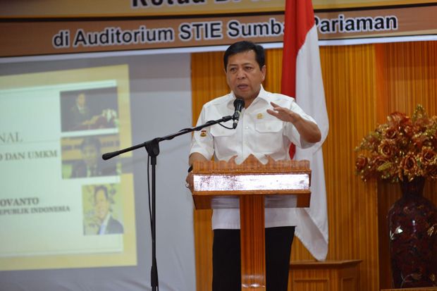 Bertemu Mahasiswa, Setya...