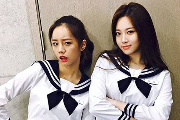 Wow! Hyeri dan Yura...