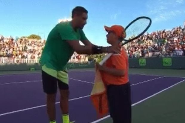 Ketika Kyrgios Ajari...