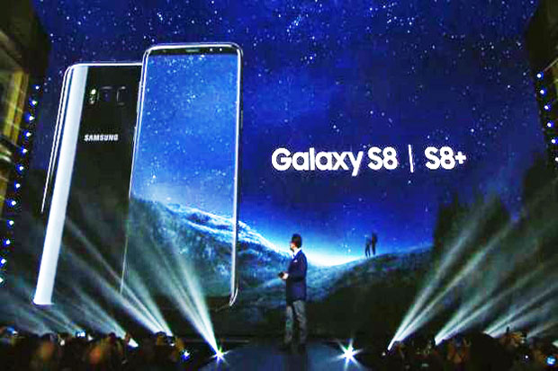 April 2017, Galaxy S8...