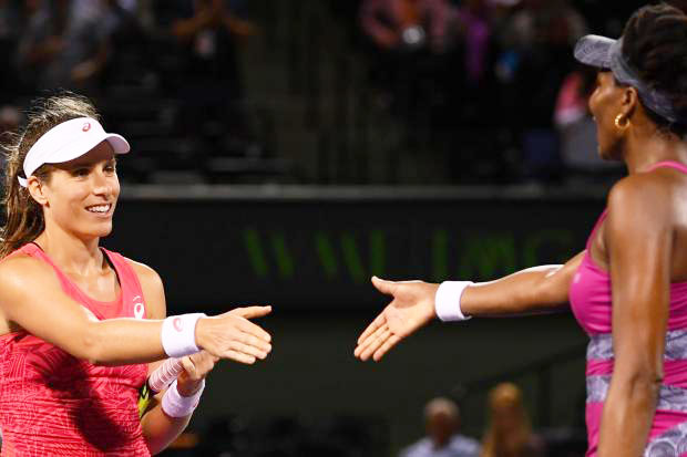 Konta Beats Venus for...