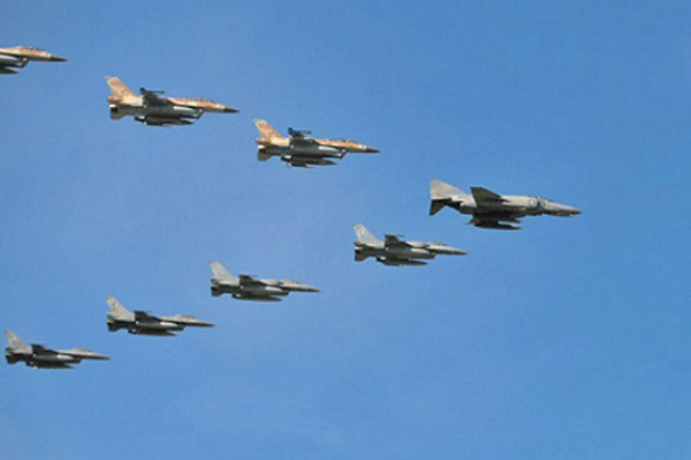 Jet-jet Israel dan UEA...