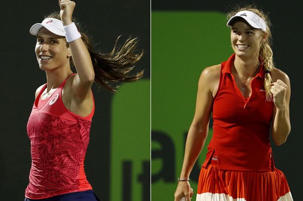 Rekam Jejak Wozniacki-Konta...