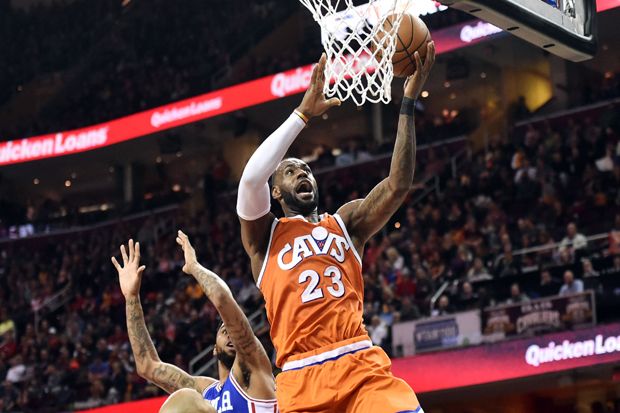 Hasil NBA: Cavs Gagal...