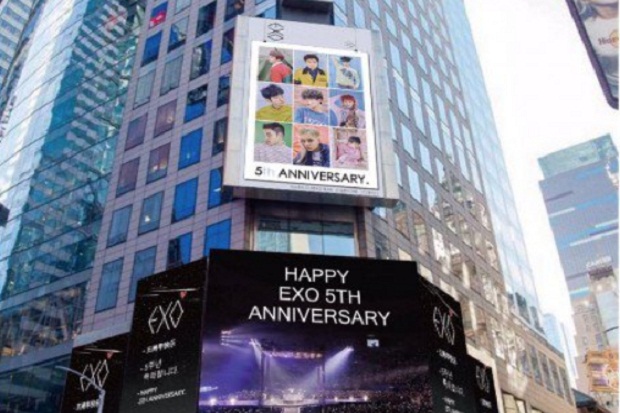 Genap 5 Tahun, EXO Buat...