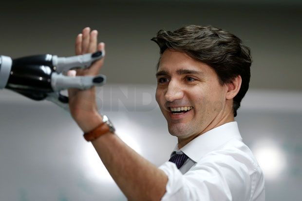 PM Kanada Justin Trudeau...