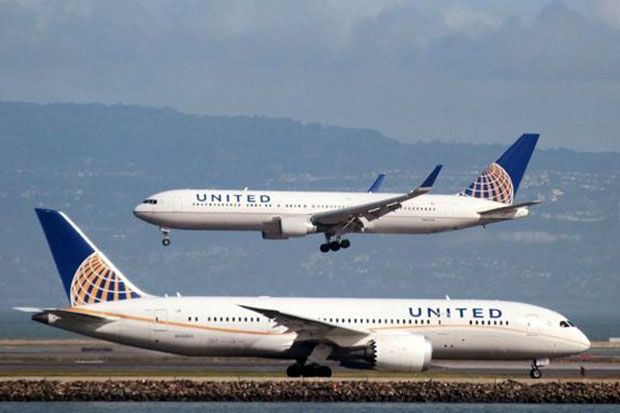 Saham United Airlines...
