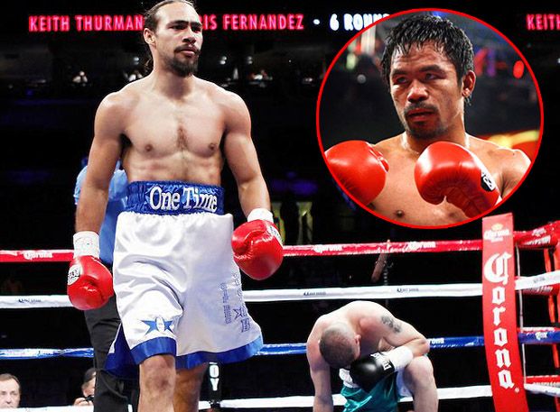Keith Thurman Cemooh...