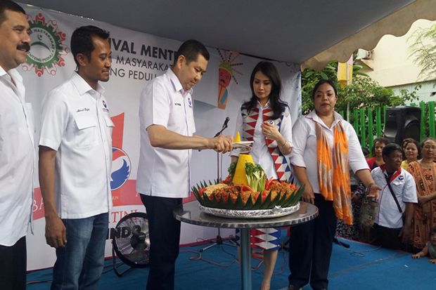 Potong Tumpeng, HT Ucapkan...