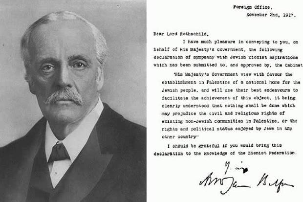Mengenal Deklarasi Balfour,...